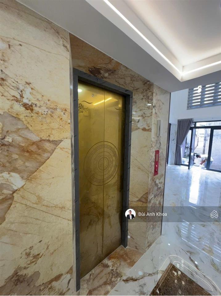 Bán nhà sát mt lê quang định bình thạnh, có thang máy, đúc 5 lầu mới đẹp dt 65m2 giá 12 tỷ tl