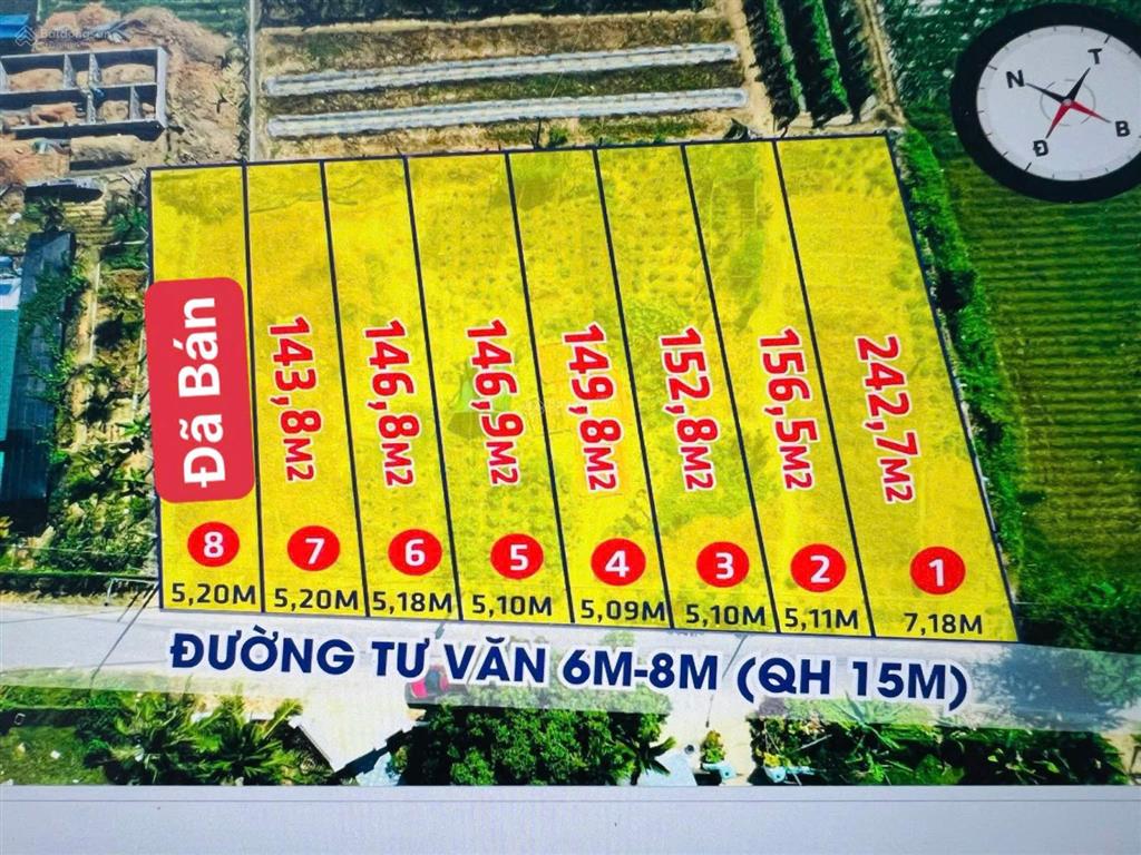 Mở bán lô mặt tiền đường tư văn thôn phước tuy diên phước nay thuộc xã diên thọ diên khánh