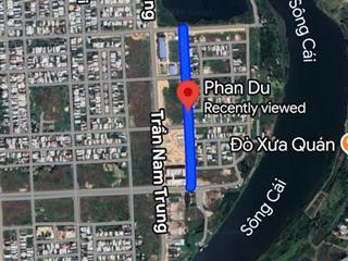 Bán đất đường Phan Du đường 7m5 -  Cẩm Lệ  gần trường Quốc tế Nicholas sổ đỏ sẵn.