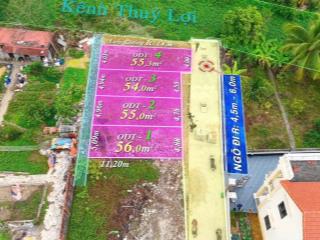 Mở bán 4 lô đất f0 tdp đầu cầu  dương quan. cạnh tđc áp tràn và khu đô thị mới nam long