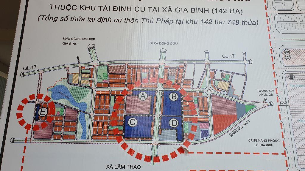 Bán đất tái định cư sân bay Gia Bình, Bắc Ninh. Đất Làng Ngô Thôn, Mỹ Thôn, Thủ Pháp, Lương Pháp