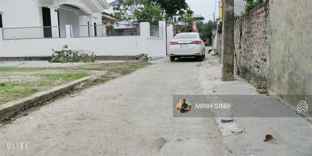 Chính chủ mở bán lô đất đẹp  nam cương  hiền ninh  sóc sơn. diện tích 103,8m2 mt 6.28m hậu