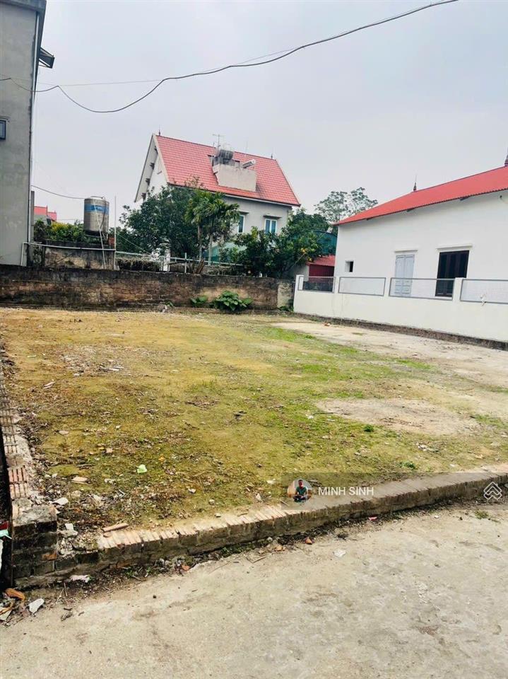 Chính chủ mở bán lô đất đẹp  nam cương  hiền ninh  sóc sơn. diện tích 103,8m2 mt 6.28m hậu