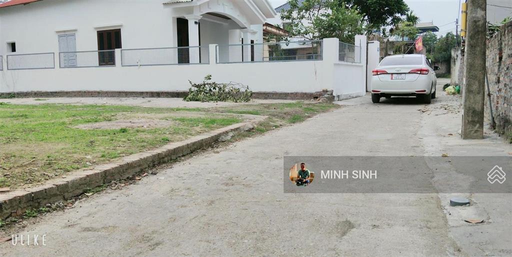 Chính chủ mở bán lô đất đẹp  nam cương  hiền ninh  sóc sơn. diện tích 103,8m2 mt 6.28m hậu