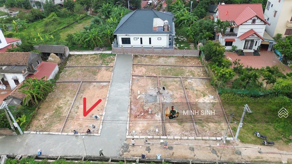 Bán mảnhđất 90m2 ở xã hiền ninh, huyện sóc sơn, hà nội, giá thỏa thuận, mặt tiền 6.36m, ngõ 4.5m