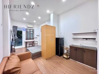 Studio ban công full nội thất  thang máy sát cầu nguyễn văn cừ, cầu chữ y