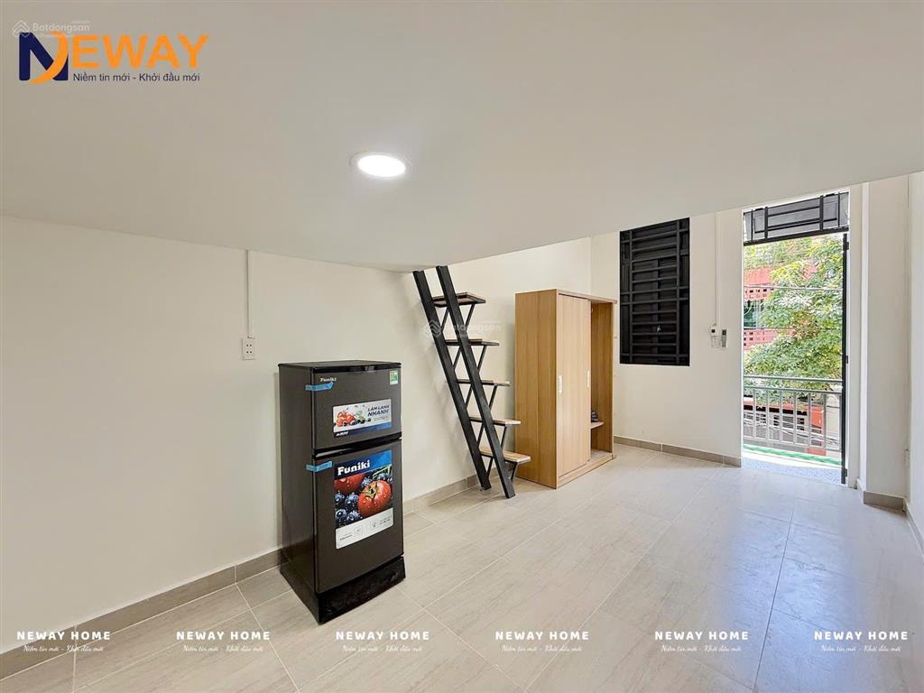 Khai trương nhà mới duplex ban công full nội thất có máy giặt riêng ngay khu tân quy
