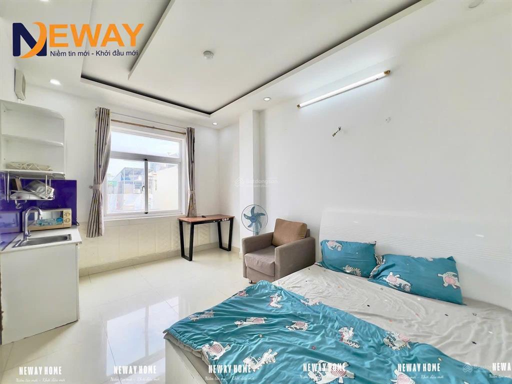 Căn hộ dịch vụ full nội thất có thang máy siêu tiện nghi ngay sát cầu nguyễn văn cừ