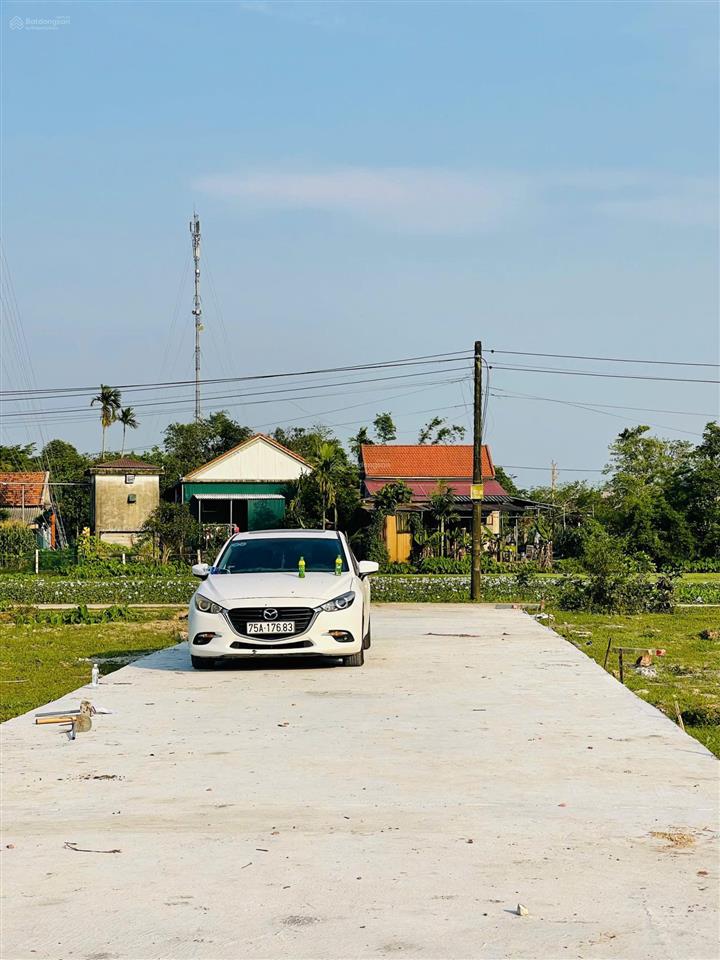 Đất đầu tư f0 phong chương gần kcn scavi huế  giá chỉ từ 290 triệu