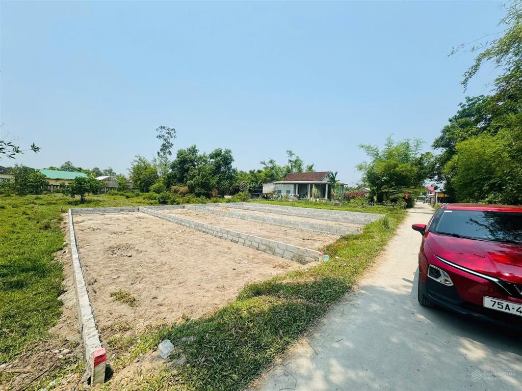 Đất f0 phú hồ huế đối lưng tỉnh lộ 1oa chỉ 495 triệu/lô