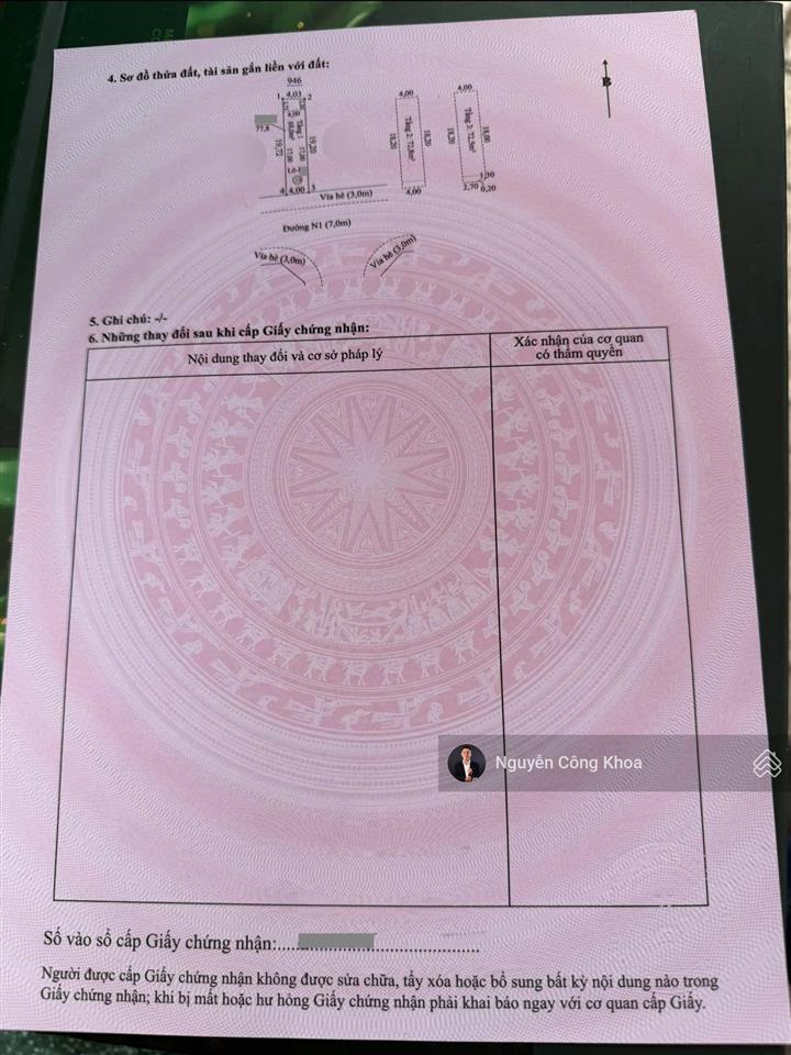 Bán nhà hoàn công, full nội thất, đường chính gần chợ phú phong 300m, p.bình chuẩn, tp.thuận an