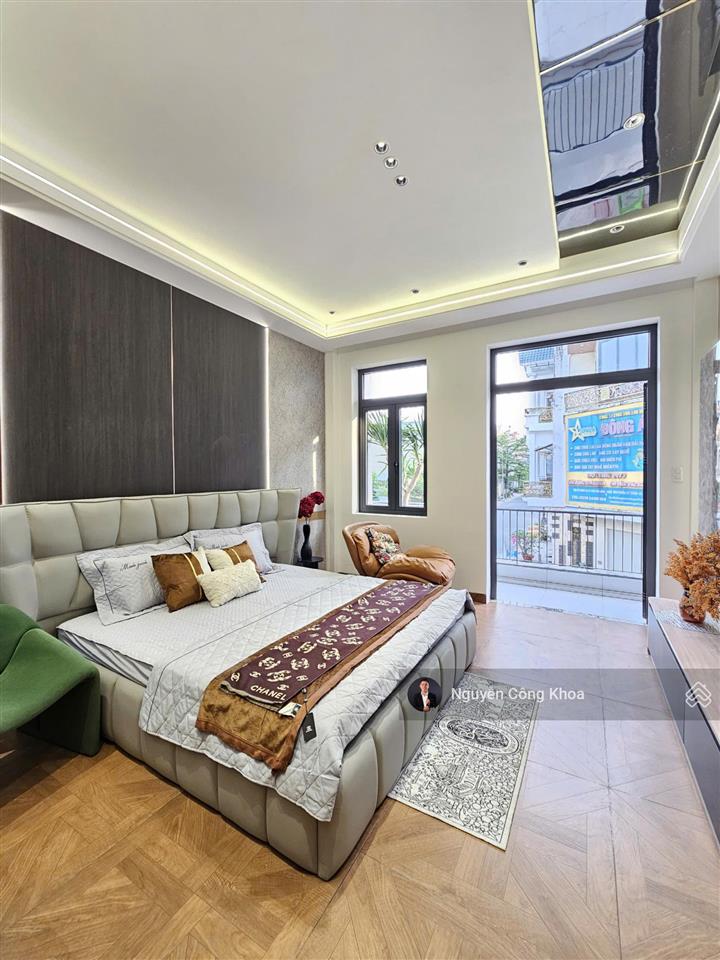 Bán nhà hoàn công, full nội thất, đường chính gần chợ phú phong 300m, p.bình chuẩn, tp.thuận an