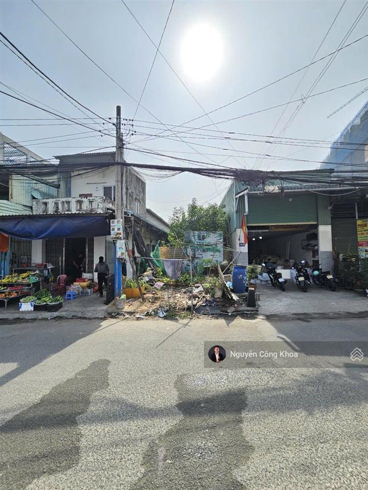 Bán đất ngang 5x29m, mt đường thông thương kinh doanh, gần chợ thông dụng 100m, p.tân đông hiệp, da