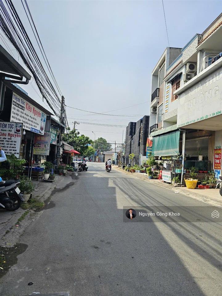 Bán đất ngang 5x29m, mt đường thông thương kinh doanh, gần chợ thông dụng 100m, p.tân đông hiệp, da