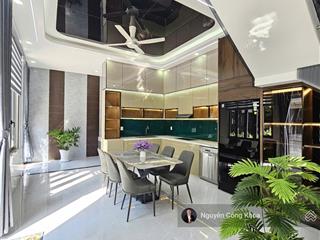 Bán nhà 2 mặt tiền có nội thất, 4 phòng ngủ, gần giáo xứ bà trà 600m, p. bình chuẩn, tp. thuận an