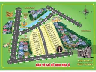 Bán đất ngang 4,5x27m, xây tự do, gần tuyến metro 5km, p.bình thắng, tp.dĩ an