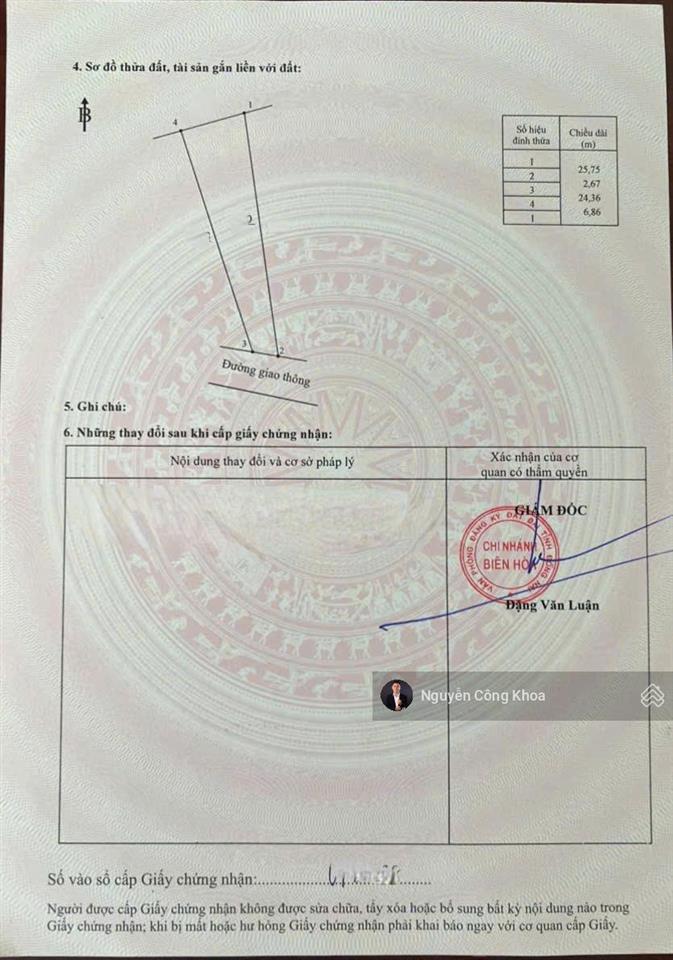 Bán nhà 116m2, hoàn công, phòng ngủ dưới, gần vòng xoay cầu hang 500m, p.hóa an, tp.biên hòa