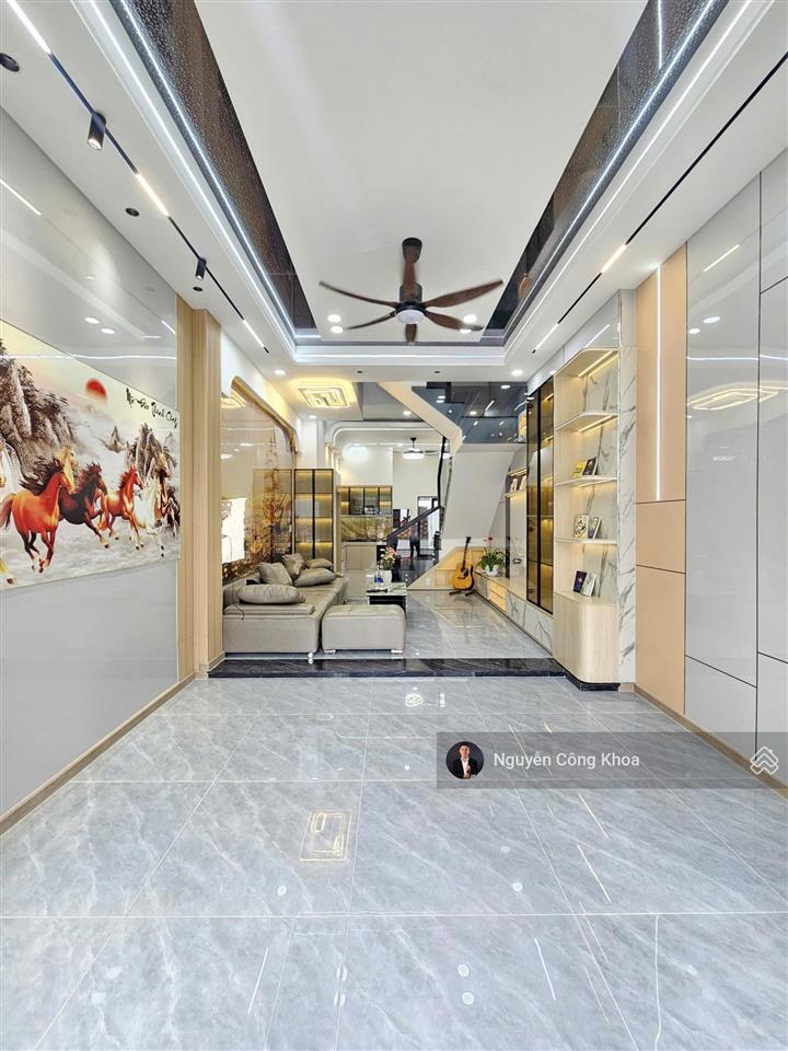 Bán nhà đúc 3 tấm, hoàn công, 4 phòng ngủ, kdc gần vincom 1,5km, p.tân đông hiệp, tp.dĩ an