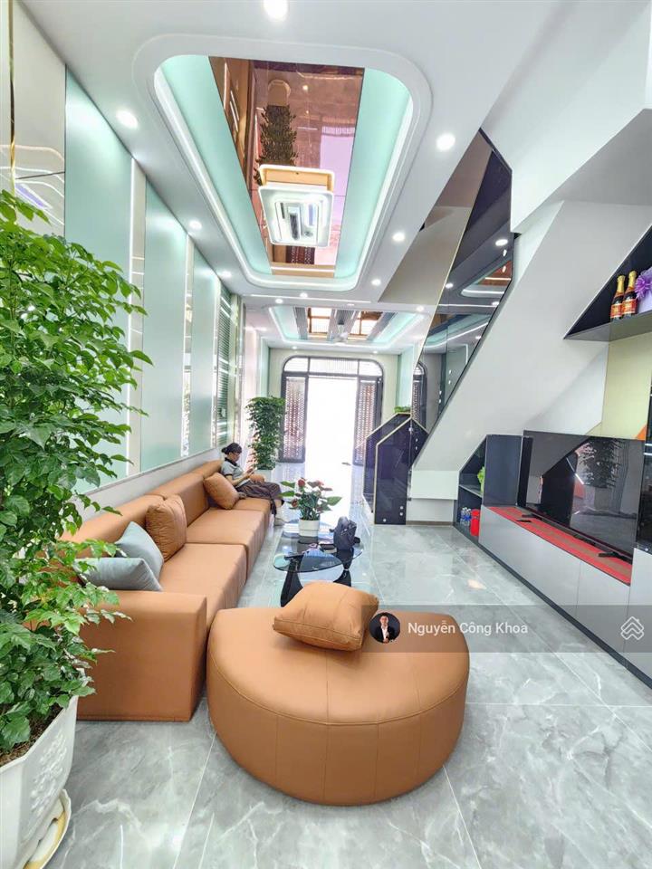 Bán nhà đúc 3 tấm, hoàn công, 4 phòng ngủ, kdc gần giáo xứ bà trà 500m, p.bình chuẩn, tp.thuận an