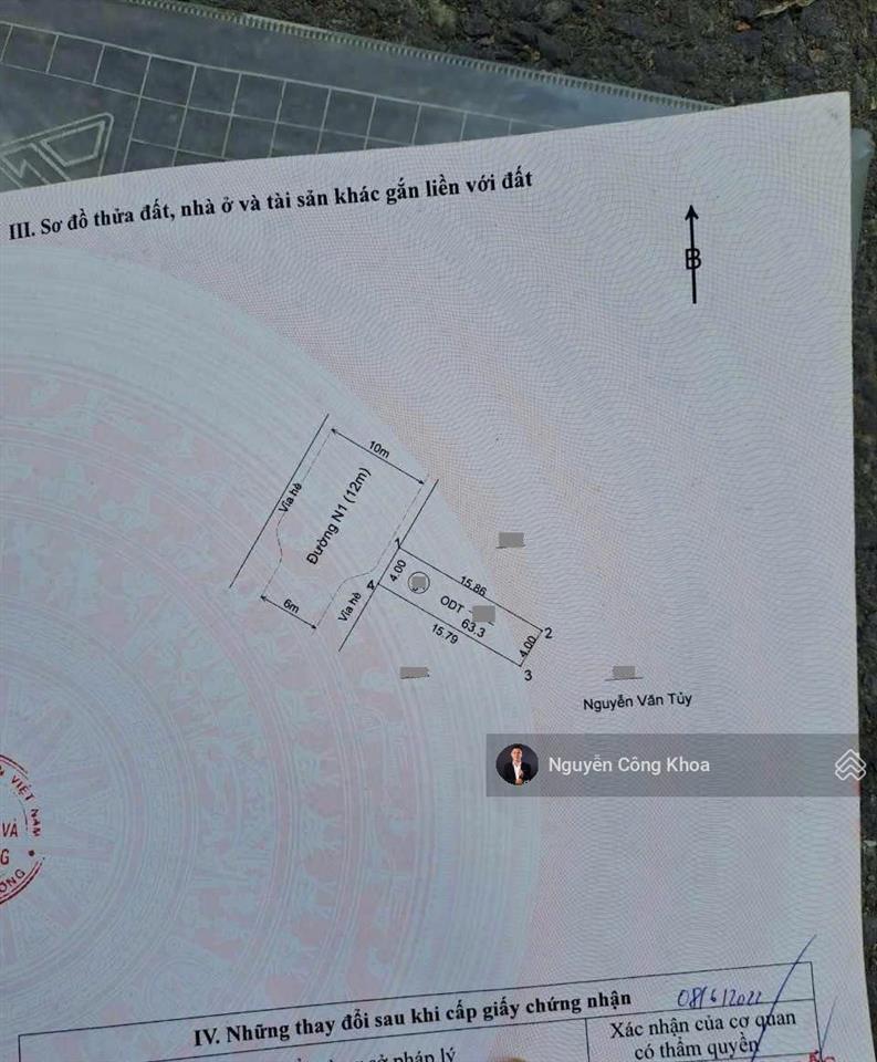 Bán nhà đúc 3 tấm, hoàn công, 4 phòng ngủ, kdc gần giáo xứ bà trà 500m, p.bình chuẩn, tp.thuận an