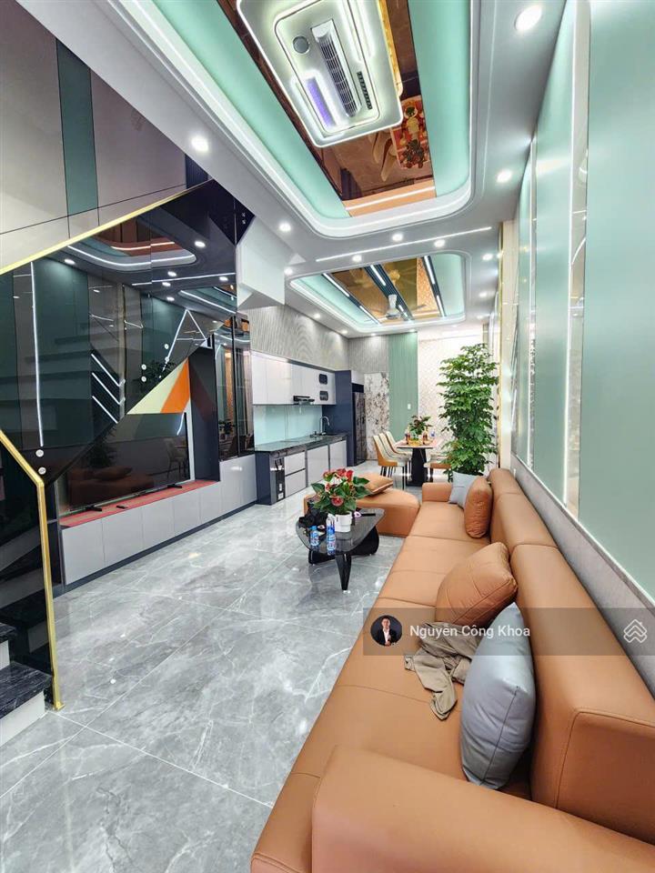 Bán nhà đúc 3 tấm, hoàn công, 4 phòng ngủ, kdc gần giáo xứ bà trà 500m, p.bình chuẩn, tp.thuận an