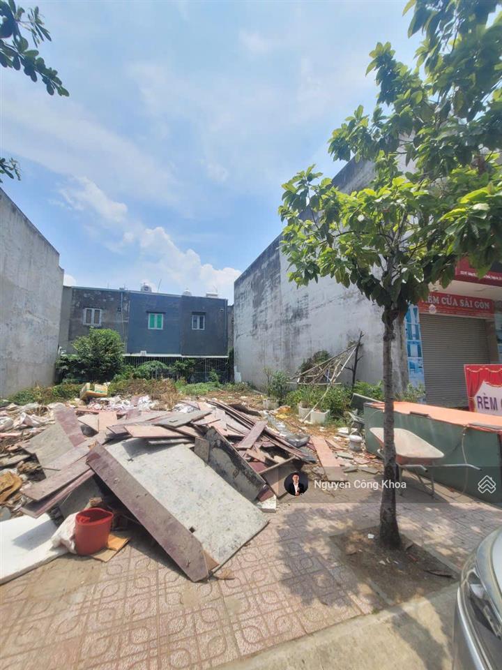 Bán đất 72m2, mt kinh doanh, đường chính kdc gần chợ phú phong 200m, p.bình chuẩn, tp.thuận an