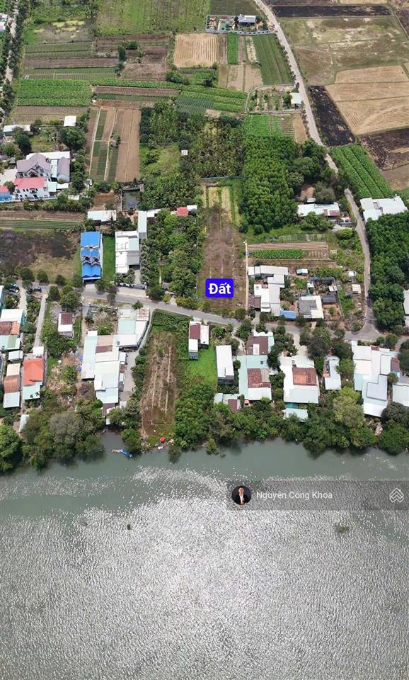 Bán đất xung quanh là sông, xây nhà vườn đẹp, gần chợ tân ba 2km, x.thạnh hội, tp.tân uyên