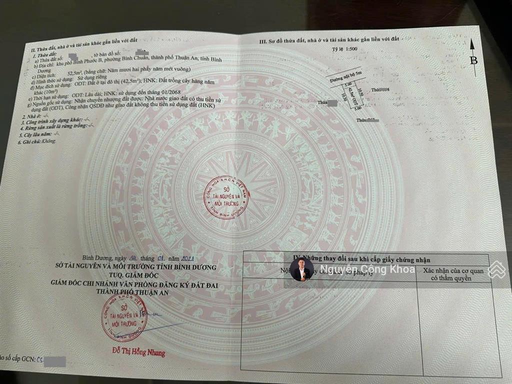 Bán nhà 1 trệt 1 lầu ngang 5m, 2,39 tỷ tl, gần đường bình chuẩn 63, p.bình chuẩn, tp.thuận an