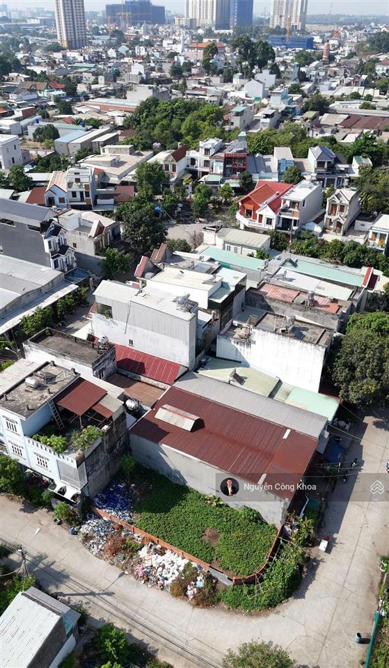 Bán đất ngang 8,2m, góc 2 mặt tiền, xây tự do, gần làng đại học 2km, p.tân đông hiệp, tp.dĩ an