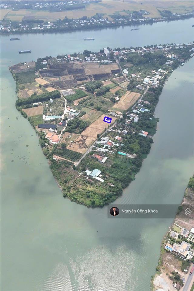 Bán đất ngang 27x53m, xây nhà vườn đẹp, 5,4 triệu/m, xung quanh là sông, p.thạnh hội, tp.tân uyên