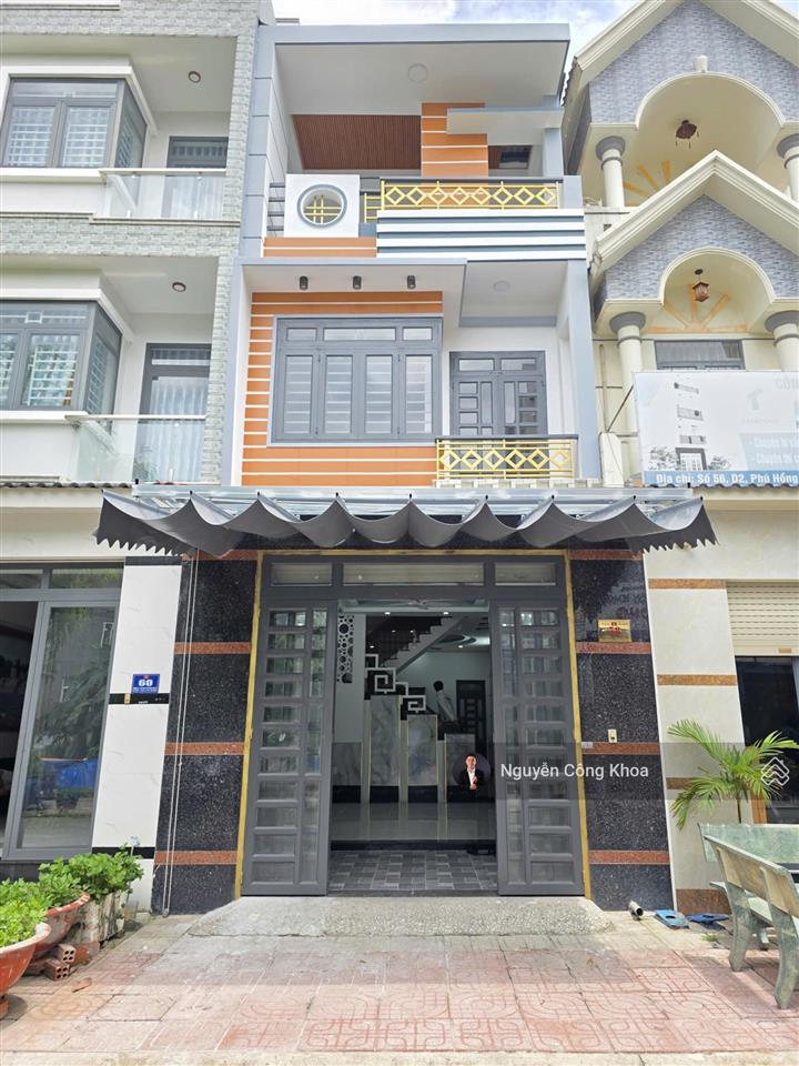 Bán nhà 1 trệt 2 lầu, 3 phòng ngủ, gần làng đại học thủ đức 1km, phường bình an, thành phố dĩ an