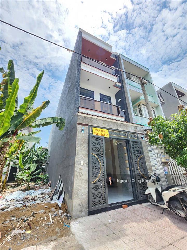 Bán nhà đúc 3 tấm hoàn công, 3 phòng ngủ, gần làng đại học thủ đức 2km, p. tân đông hiệp, dĩ an