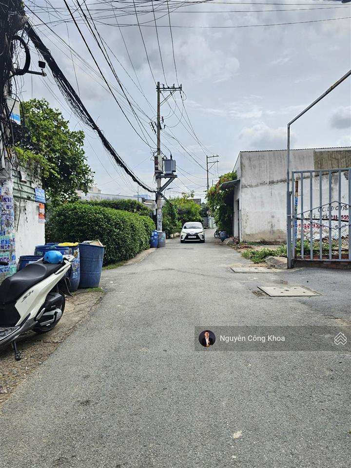 Bán đất ngang 4,6x20,4m, xây tự do, gần chợ xuân hiệp 200m, p. linh xuân, tp. thủ đức