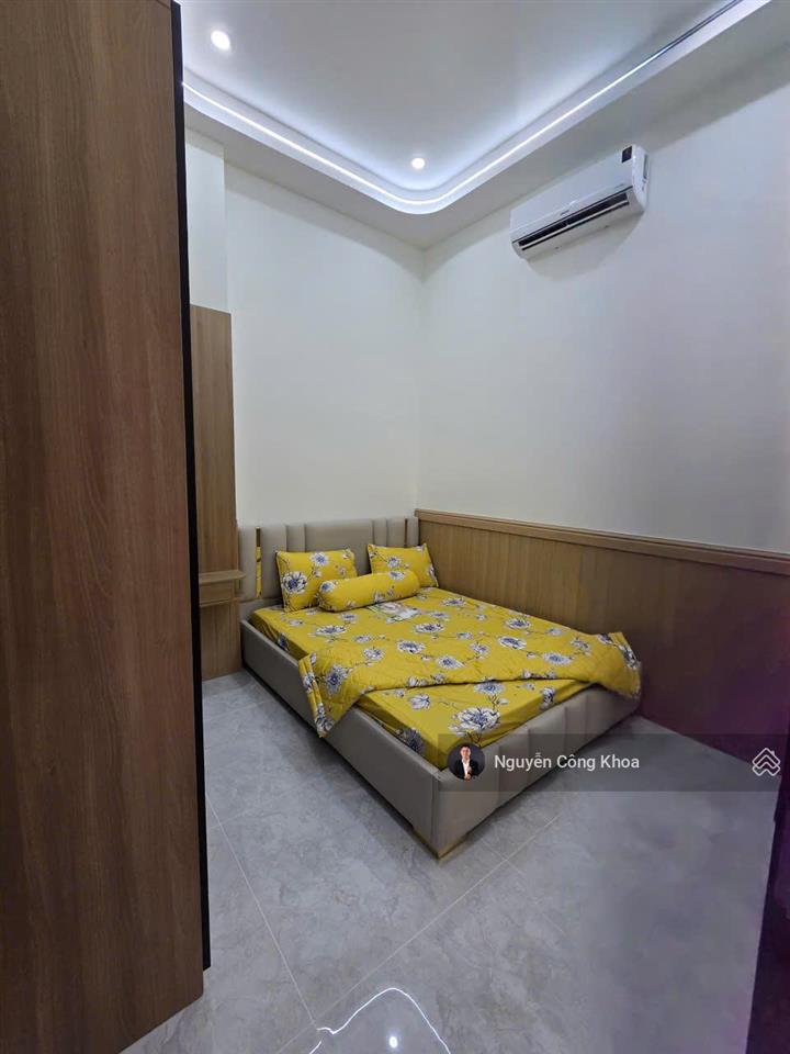 Bán nhà 100m2, hoàn công, sân ôtô, phòng ngủ dưới, gần ngã 6 an phú, p. an phú, tp. thuận an