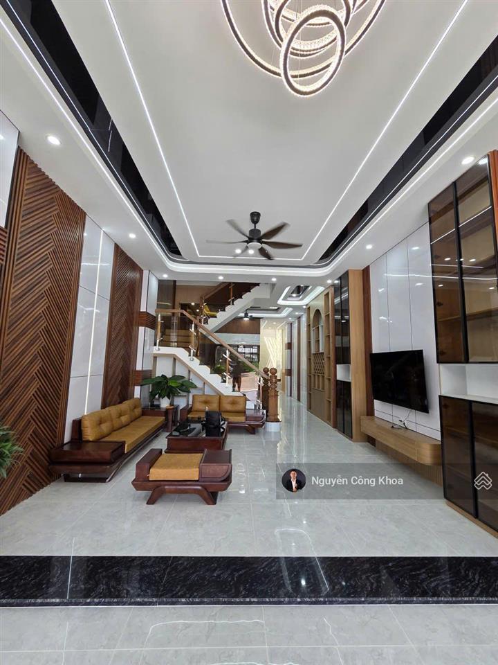Bán nhà 100m2, hoàn công, sân ôtô, phòng ngủ dưới, gần ngã 6 an phú, p. an phú, tp. thuận an