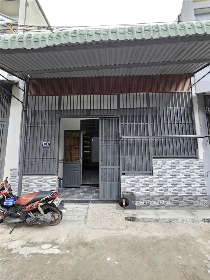 Bán nhà ngang 5,4m, phòng ngủ dưới, gần hội trường đông hòa 300m, p. đông hòa, tp. dĩ an
