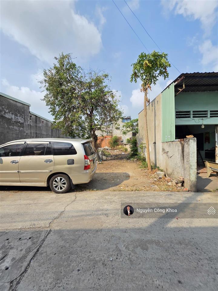Bán đất sổ riêng, ngang 5,4x28m, nở hậu, gần chợ đông thành 900m, p. tân đông hiệp, tp. dĩ an
