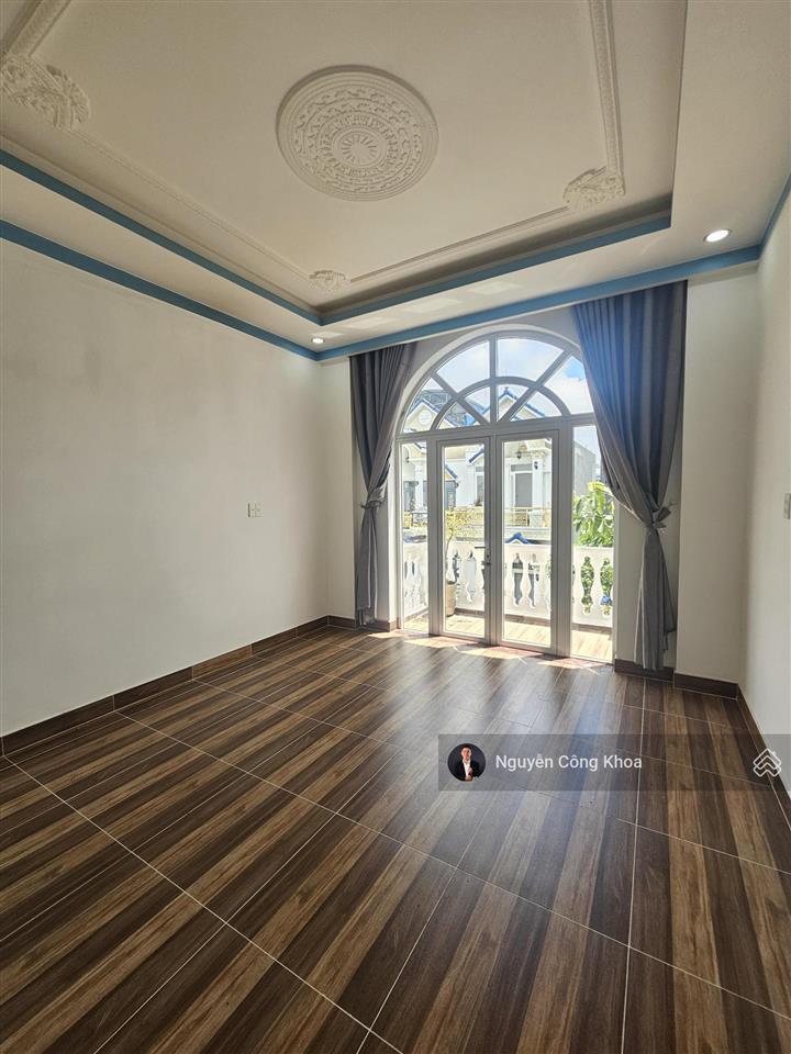 Bán nhà 1t2l 77.2m², sân ô tô, hoàn công, 4pn, gần chợ phú phong, p. bình chuẩn, tp. thuận an