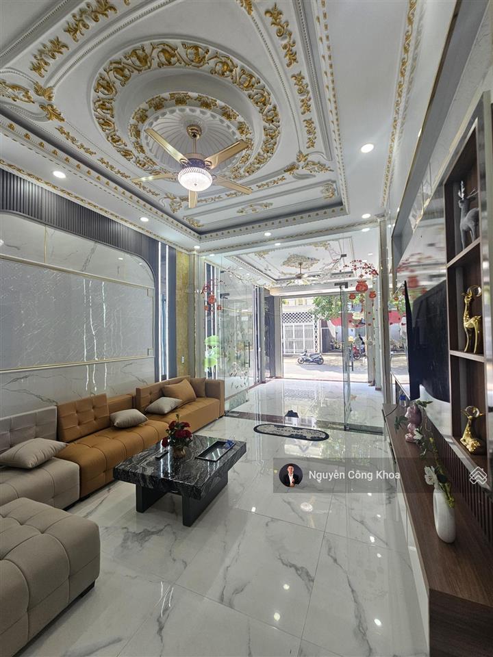 Bán nhà 1t2l 77.2m², sân ô tô, hoàn công, 4pn, gần chợ phú phong, p. bình chuẩn, tp. thuận an