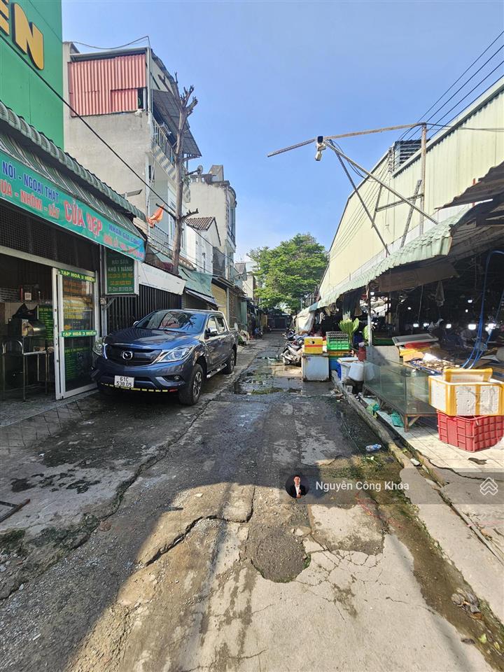 Bán nhà sổ riêng, mặt tiền chợ phú phong, kinh doanh ok, p. bình chuẩn, tp. thuận an