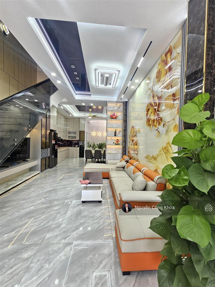 Bán nhà đúc 3 tấm, hoàn công, sân ô tô, 4 phòng ngủ, kdc gần ngã 6 an phú, p. an phú, tp. thuận an