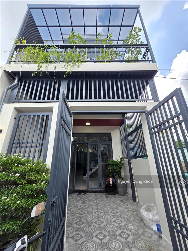 Bán nhà 1 trệt 1 lầu, 4 phòng ngủ, 73,2m², gần làng đại học 500m, p. bình an, tp. dĩ an