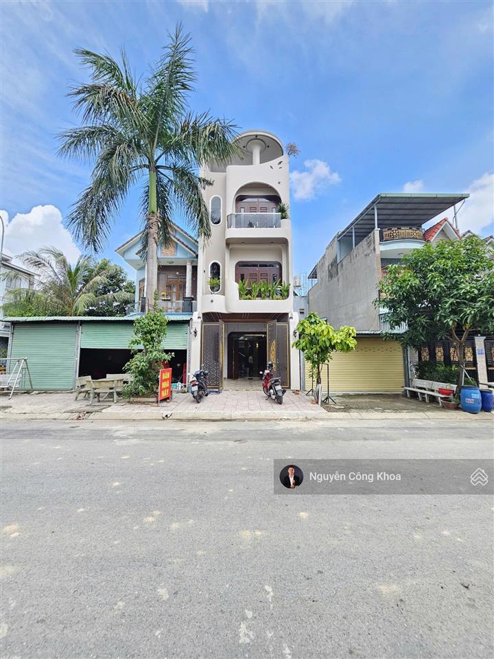 Bán nhà 1t2l hoàn công, sân ô tô, 4 phòng ngủ, kdc gần aeonmall 3km, p. thuận giao, tp. thuận an
