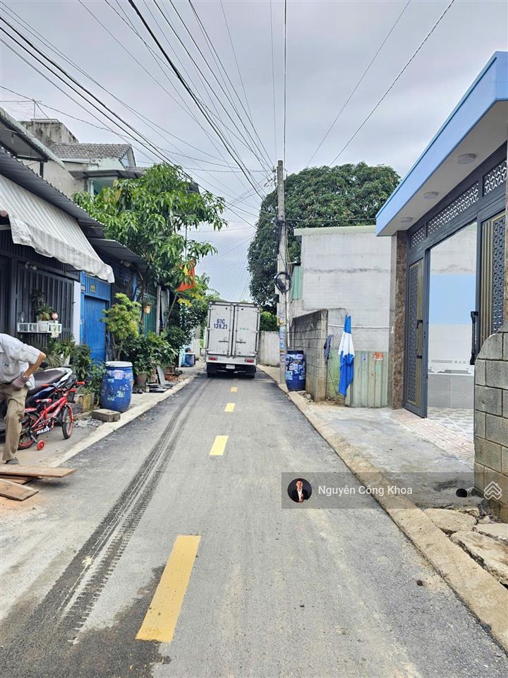 Bán nhà 1t1l, 5x21m, sân ô tô, phòng ngủ dưới, gần bigc go 600m, p. đông hòa, tp. dĩ an