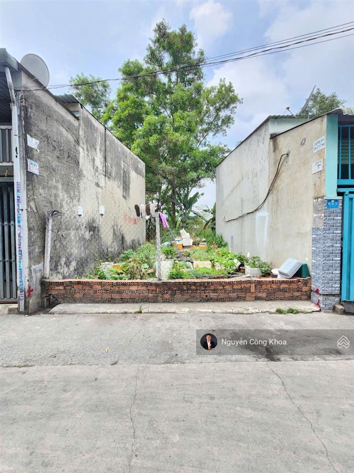 Bán đất sổ riêng. ngang 5,5m, đường ô tô, gần ngã 3 cây điệp 350m, p. tân đông hiệp, tp. dĩ an