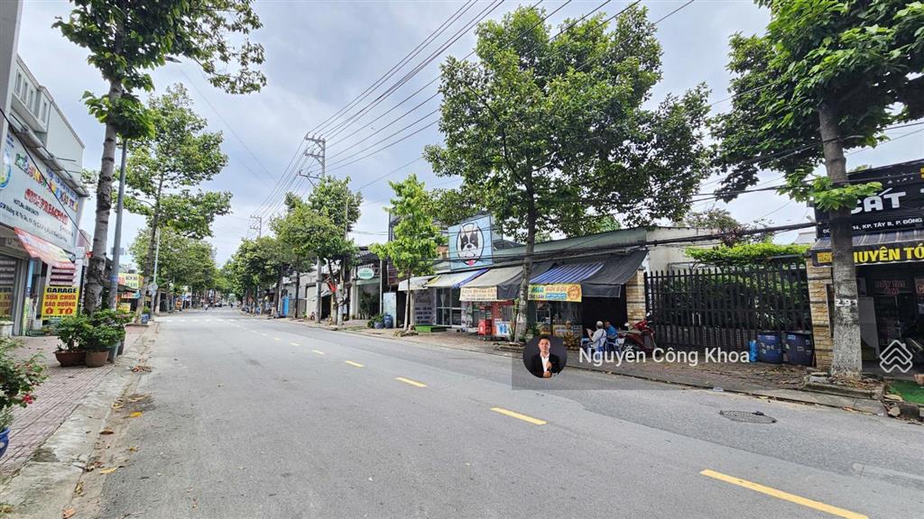 Bán đất sổ riêng, ngang 4,55x23m, mt đường võ thị sáu ngay bigc go, p.đông hòa, tp.dĩ an