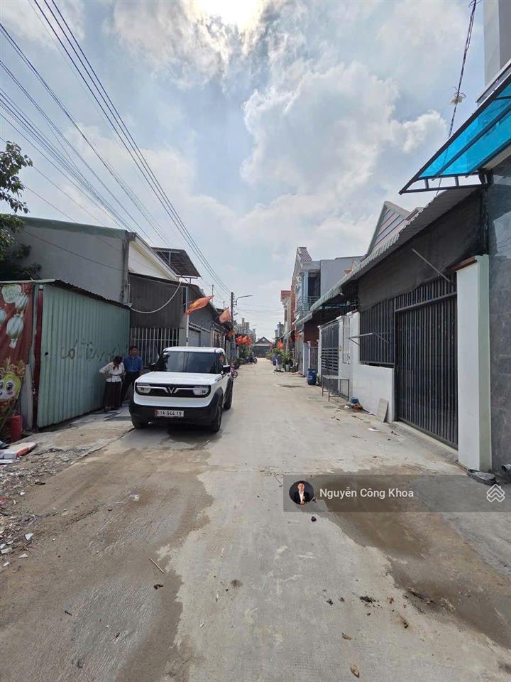 Bán nhà 1t1l ngang 5m, phòng ngủ dưới, gần trường tiểu học lê thị trung, p. bình chuẩn, thuận an
