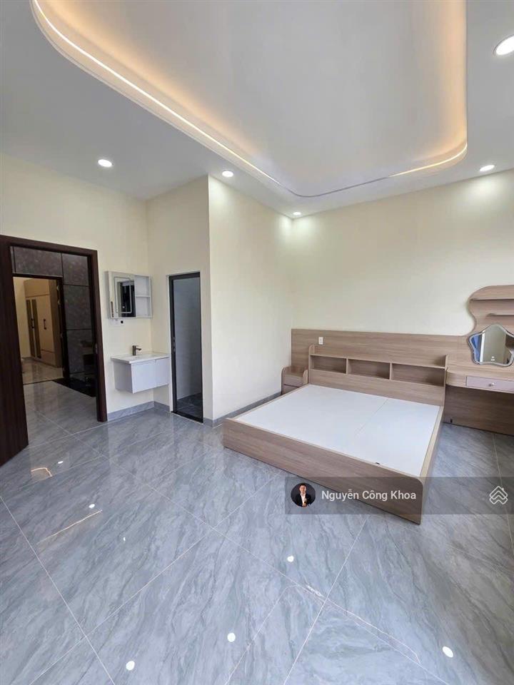 Bán nhà 1t1l ngang 5m, phòng ngủ dưới, gần trường tiểu học lê thị trung, p. bình chuẩn, thuận an