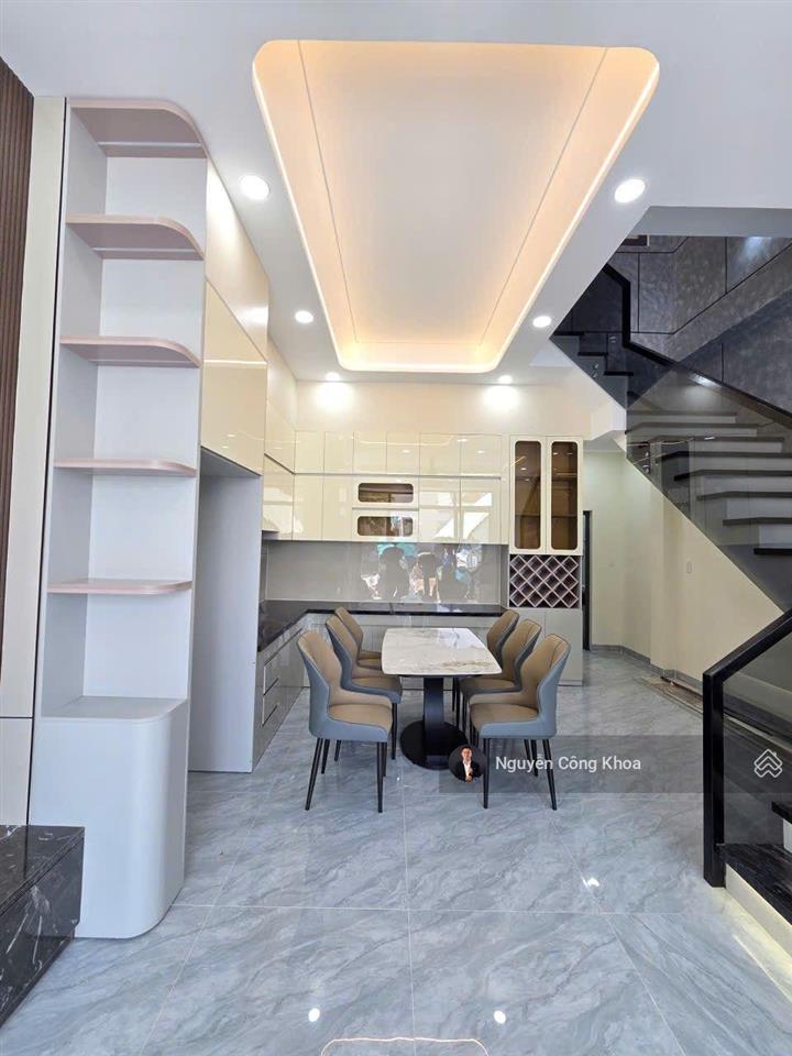 Bán nhà 1t1l ngang 5m, phòng ngủ dưới, gần trường tiểu học lê thị trung, p. bình chuẩn, thuận an