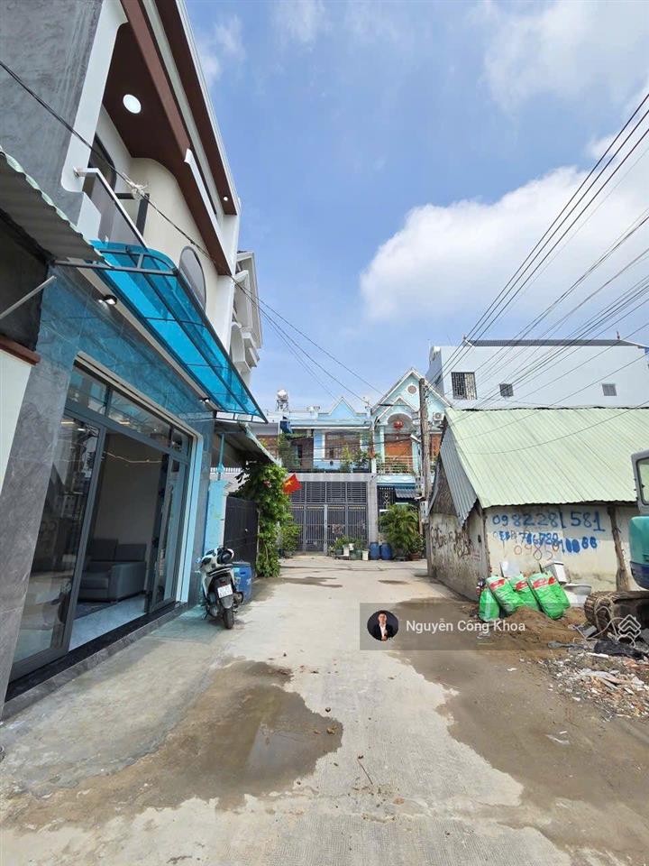 Bán nhà 1t1l ngang 5m, phòng ngủ dưới, gần trường tiểu học lê thị trung, p. bình chuẩn, thuận an